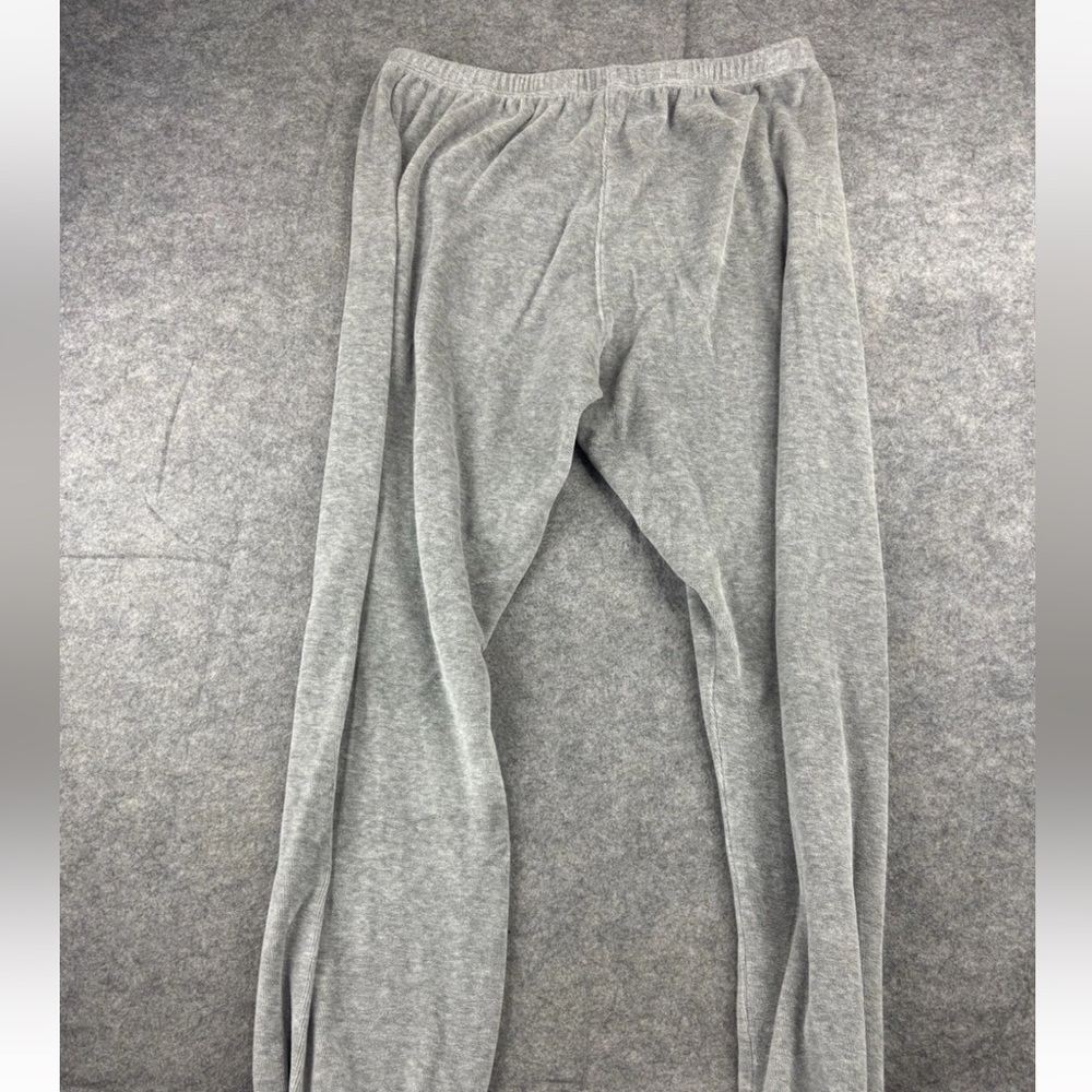 Perfect white tee velour comfy jogger size xs